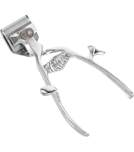 Amazon.com: Mipcase 3pcs Vintage Manual Hair Clipper Stainless